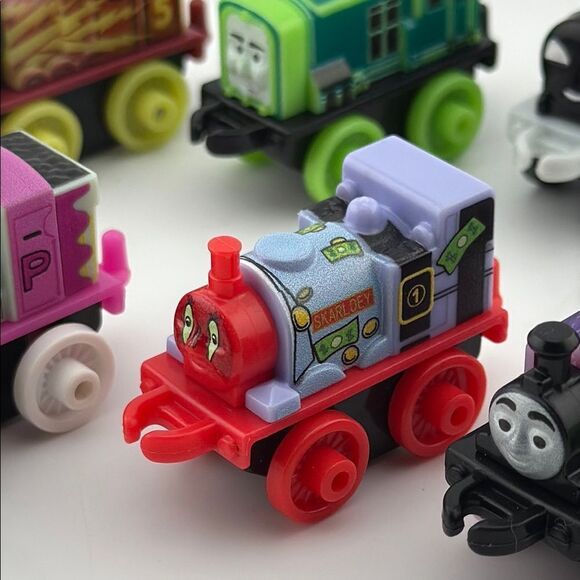 RARE Thomas & Friends Mini Toy Train Set of 10 - Picture 4 of 11
